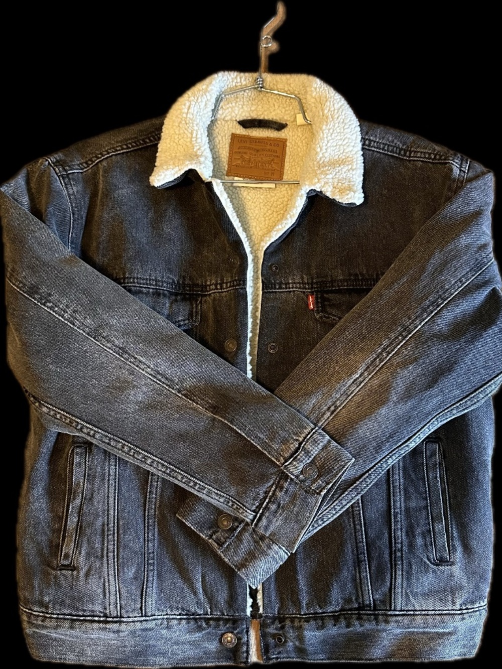 Levi's Jacket with Sherpa Lining Size Medium